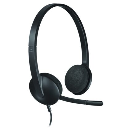 Слушалки с микрофон Logitech H340 USB / USB / Шумопотискащ микрофон