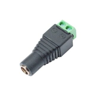 Захранващ конектор с болт 12v женски RX-BNA001 5.5 x 2.1mm