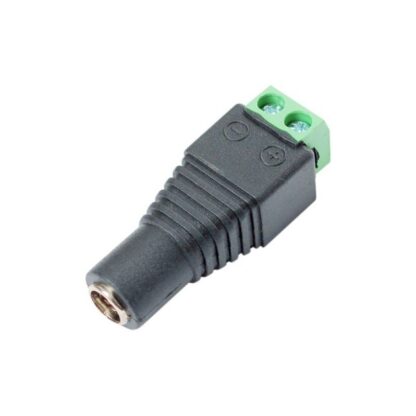 Захранващ конектор с болт 12v женски RX-BNA001 5.5 x 2.1mm