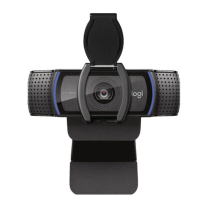 Уеб камера Logitech C920S Pro HD / 1080p / 30 fps / 78° / Стерио микрофон / Затварящ се обектив / USB