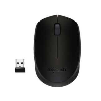 Безжична компютърна мишка Logitech M170 / Оптична / 1000 dpi / USB приемник / 12 месеца