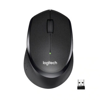 Безжична компютърна мишка Logitech M330 Silent / Оптична / 1000 dpi / USB приемник / Безшумни бутони