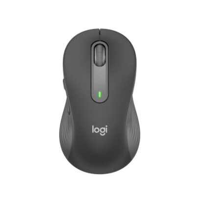 Безжична компютърна мишка Logitech Signature M650 L Bluetooth / Оптична / 4000 dpi / USB приемник + Bluetooth / Безшумни бутони