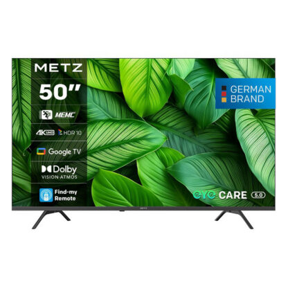 SMART телевизор METZ 50MUF7000Z / 50`` / 4K UHD / 3840x2160 / Android TV / 3x HDMI / 2x USB / Bluetooth / Wi-Fi / Черен
