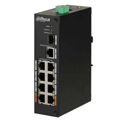 Мрежово устройство индустриален PoE комутатор PFS3110-8ET-96-V2 / 10-портов / 8x PoE