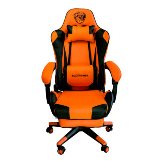 GAMING Kресло ROXPOWER Gaming T-ROX GC75 / Оранжев / Еко кожа / 150 kg / Регулируемо