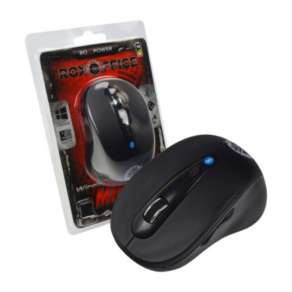 Безжична компютърна мишка ROXPOWER ROXOFFICE LK-313 / Оптична / 800-1600 dpi / Bluetooth 3.0 / 6 бутона / 2x AAA