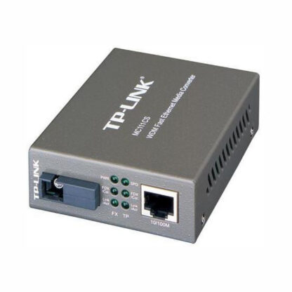 Оптичен медиаконвертер TP-Link MC111CS / 10/100 Mbps / SC / Single-mode / 20 km / WDM
