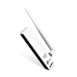 Безжична USB мрежова карта TP-Link TL-WN722N / 150 Mbps / 802.11n / 4 dBi антена / USB 2.0