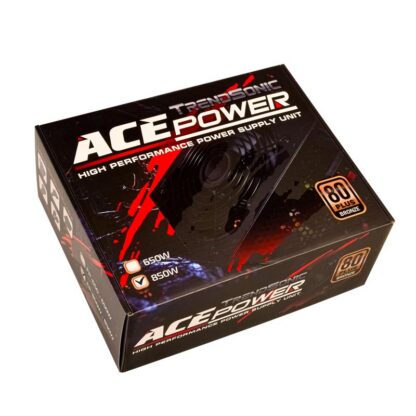 Захранващ блок за компютър Trendsonic ACE Power FP-850W / 850W / ATX / 80+ Bronze / 120mm вентилатор