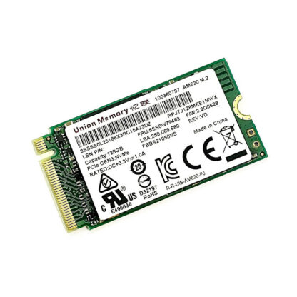 Твърд диск SSD Union Memory / 128GB / M.2 2242 / NVMe PCIe Gen3