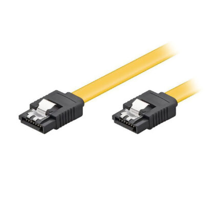 Кабел VCOM SATA Power CH302-Y w/Lock / 0.45 m / 6 Gb/s