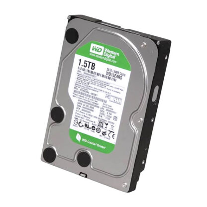 Реновиран твърд диск WD Green 1.5TB / 3.5`` / SATA II / 5400 RPM / 64MB кеш