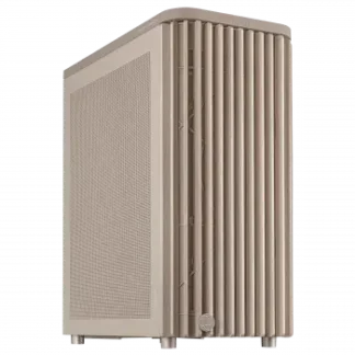 Кутия ASUS ProArt PA401 Wood Edition Beige - Mesh Panel
