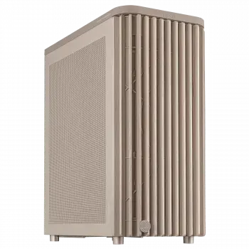Кутия ASUS ProArt PA401 Wood Edition Beige - Mesh Panel