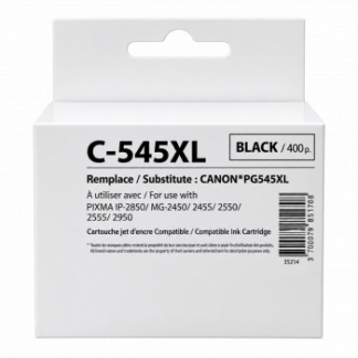 Мастилница CANON PG-545XL Black, Canon IP2850/ MG2450/MG2550/TS335x, 450k , Generink