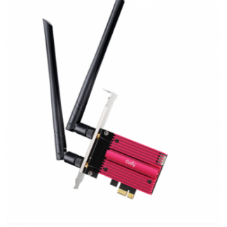 Мрежова карта Cudy WE9300, PCIe, 3-бандов, 5.7 Gbps, 2.8 Gbps, 688 Mbps, WiFi 7, Bluetooth 5.4
