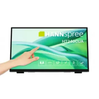 Портативен тъч Монитор Hannspree HT240CUA - 23.8" VA FHD(1920x1080), HDMI, USB-C