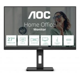 Монитор AOC Q27P3CV - 27" IPS, QHD(2560x1440), 100Hz, 111% sRGB, HDMI, DisplayPort