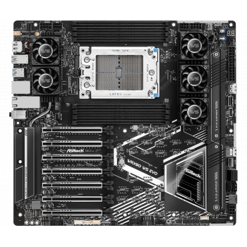 Дънна платка ASROCK WRX90 WS EVO, Socket sTR5, ATX, 8xDDR5