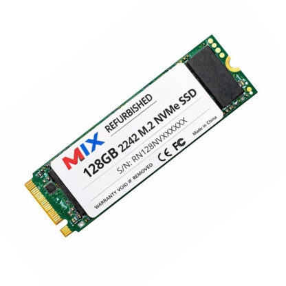 Реновиран диск SSD M.2 2242 NVMe 128GB MIX / PCIe 3.0 x4 / 1500 MB/s четене / 800 MB/s запис