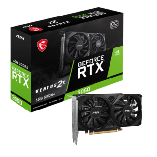 MSI RTX3050 VENTUS 2X E 6G OC