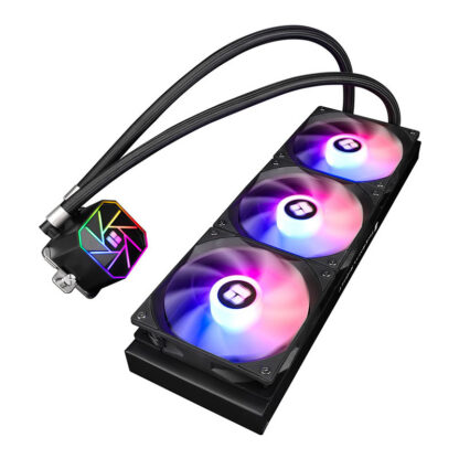 Водно охлаждане Thermalright Aqua Elite 360 Black A-RGB V3 / 360mm / 3x120mm / ARGB / 3300 RPM помпа / 1500 RPM вентилатори / 198.51 CFM / 25.6 dBA / LGA1851/1700/AM5
