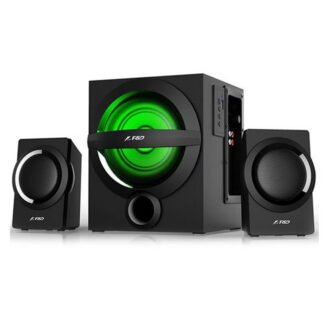 Аудио колони FENDA A140X / 37W / 2.1 канала / Bluetooth / дървен корпус / черни