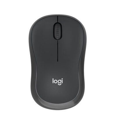 Безжична Bluetooth мишка Logitech M240 Silent / Graphite / 3 бутона / оптична / 400-4000 dpi / Bluetooth / 1x AA / до 18 месеца