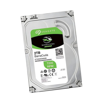 Твърд диск Seagate Barracuda 2TB 3.5`` / ST2000DM008 / SATA III 6 Gb/s / 7200 rpm / 256MB кеш