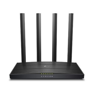 Wi-Fi рутер TP-Link Archer C6U / AC1200 / 2.4 and 5 GHz / 4x Gigabit LAN / 4 антени / MU-MIMO / USB 2.0