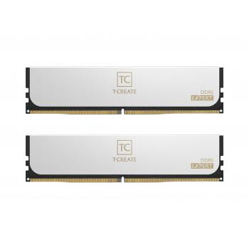 Памет Team Group T-Create Expert White DDR5 32GB (2x16GB) 6000MHz CL38