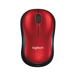 LOGITECH M185 WL/NB/ BLACK/RED