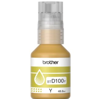 Мастилена глава Brother BT-D100Y Yellow / Оригинал / Жълт / 5000 страници