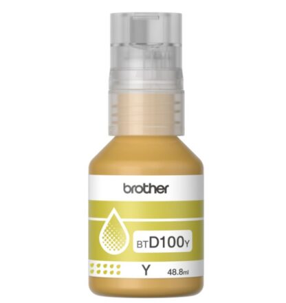 Мастилена глава Brother BT-D100Y Yellow / Оригинал / Жълт / 5000 страници