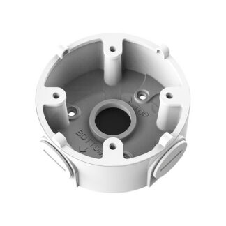 Кутия за монтаж и свързване на камери Dahua PFA13A-E / алуминий / Ф96.7 x 37.2 mm / товароносимост 3 kg / бяла
