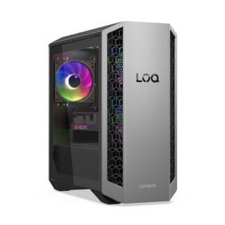 Настолен компютър LOQ Tower 26ADR10/R7 / Tower / AMD® Ryzen™ 7 8745HX (серия Hawk Point, 8 физически ядра / 16 логически ядра) / 16GB DDR5 / 512GB SSD / NVIDIA® GeForce RTX™ 5060 8GB