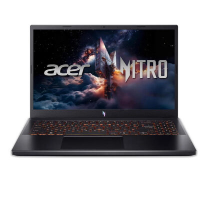 Лаптоп​​​​​​​ Acer Nitro V 15 ANV15-52-55Q8 / 15.6`` FHD IPS 165Hz / Intel Core 5 210H (4.8GHz, 4 P-core + 4 E-core / 12 логически ядра) / 16GB DDR5 / 512GB NVMe SSD / NVIDIA GeForce RTX 4050 6GB GDDR6 / Free DOS / GAMING / Obsidian Black / NH.QV2EX.0