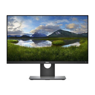 Реновиран монитор Dell P2418D / 24`` / 2560x1440 / IPS / HDMI + DisplayPort + USB хъб / Черен / Клас А-
