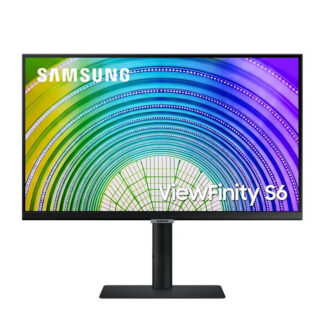 Реновиран монитор Samsung S24A600UCU / 24`` / 2560x1440 / IPS / HDMI + DisplayPort + USB Type-C / Черен / Клас А-